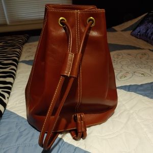 Talbot's Leather Bucket Bag